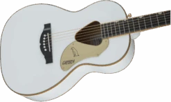 Gretsch G5021WPE Rancher™ Penguin™ Parlor Acoustic/Electric, Fishman® Pickup System, White -Faders Music Store gretsch g5021wpe rancher penguin parlor acousticelectric fishman pickup system white fmic 966761