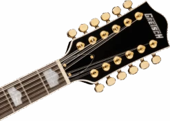 Gretsch G5422G-12 Electromatic® Classic Hollow Body Double-Cut 12-String With Gold Hardware, Laurel Fingerboard, Single Barrel Burst -Faders Music Store gretsch g5422g 12 electromatic classic hollow body double cut 12 string with gold hardware laurel fingerboard single barrel burst fmic 963681