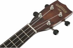 Gretsch G9110 Concert Standard Ukulele With Gig Bag, Ovangkol Fingerboard, Vintage Mahogany Stain -Faders Music Store gretsch g9110 concert standard ukulele with gig bag ovangkol fingerboard vintage mahogany stain fmic 846196