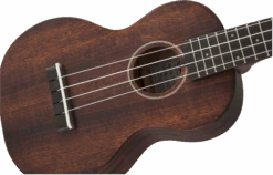 Gretsch G9110 Concert Standard Ukulele With Gig Bag, Ovangkol Fingerboard, Vintage Mahogany Stain -Faders Music Store gretsch g9110 concert standard ukulele with gig bag ovangkol fingerboard vintage mahogany stain fmic 853214