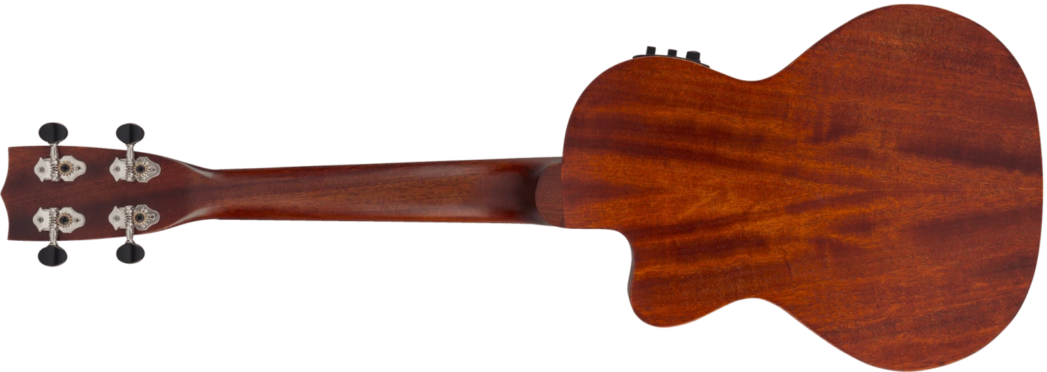 Gretsch G9121 A.C.E. Tenor Ukulele With Gig Bag, Ovangkol Fingerboard, Acoustic-Cutaway-Electric, Fishman® Kula Pickup, Honey Mahogany Stain 5 Gretsch G9121 A.C.E. Tenor Ukulele With Gig Bag, Ovangkol Fingerboard, Acoustic-Cutaway-Electric, Fishman® Kula Pickup, Honey Mahogany Stain - Image 5