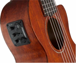 Gretsch G9126 A.C.E. Guitar-Ukulele, Acoustic-Cutaway-Electric With Gig Bag, Ovangkol Fingerboard, Fishman® Kula Pickup, Honey Mahogany Stain -Faders Music Store gretsch g9126 ace guitar ukulele acoustic cutaway electric with gig bag ovangkol fingerboard fishman kula pickup honey mahogany stain fmic 482934