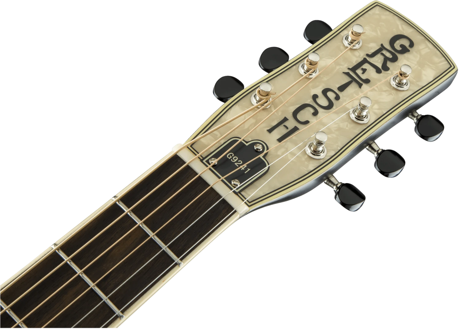 Gretsch G9240 Alligator Round-Neck, Mahogany Body Biscuit Cone Resonator Guitar, 2-Color Sunburst 4 Gretsch G9240 Alligator Round-Neck, Mahogany Body Biscuit Cone Resonator Guitar, 2-Color Sunburst - Image 4