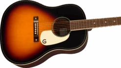 Gretsch Jim Dandy™ Dreadnought, Walnut Fingerboard, White Pickguard, Rex Burst -Faders Music Store gretsch jim dandy dreadnought walnut fingerboard white pickguard rex burst fmic 127868