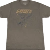 Gretsch® Lightning Bolt T-Shirt, Brown 2 Gretsch® Lightning Bolt T-Shirt, Brown -Faders Music Store gretsch lightning bolt t shirt brown fmic 305079