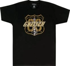 Gretsch® Route 83 T-Shirt, Black, L