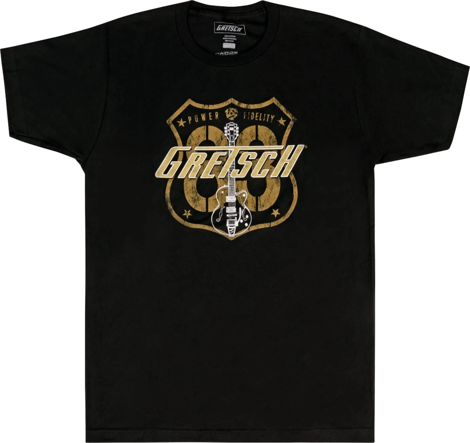 Gretsch® Route 83 T-Shirt, Black, L 1 Gretsch® Route 83 T-Shirt, Black, L