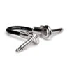 Guitar Patch Cable, Low Profile Right Angle To Same 6in 3 Guitar Patch Cable, Low Profile Right Angle To Same 6in -Faders Music Store guitar patch cable low profile right angle to same 6in yorkville 135773