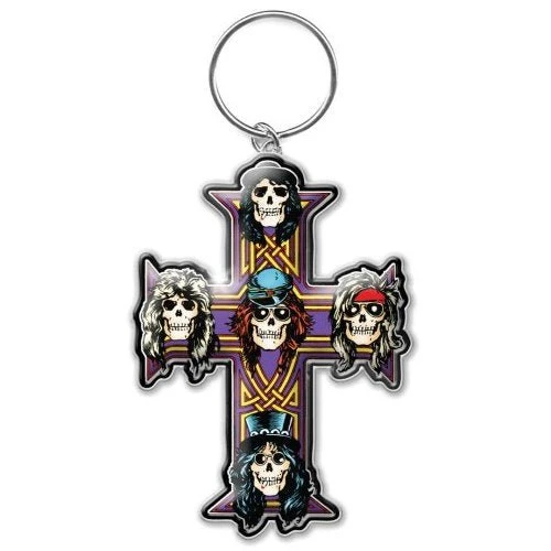 GUNS N' ROSES KEYCHAIN: APPETITE (PHOTO-PRINT) 1 GUNS N' ROSES KEYCHAIN: APPETITE (PHOTO-PRINT)