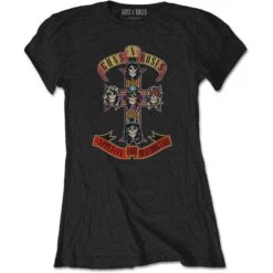 GUNS N' ROSES LADIES T-SHIRT: APPETITE FOR DESTRUCTION