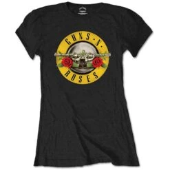 GUNS N' ROSES LADIES TEE: CLASSIC LOGO