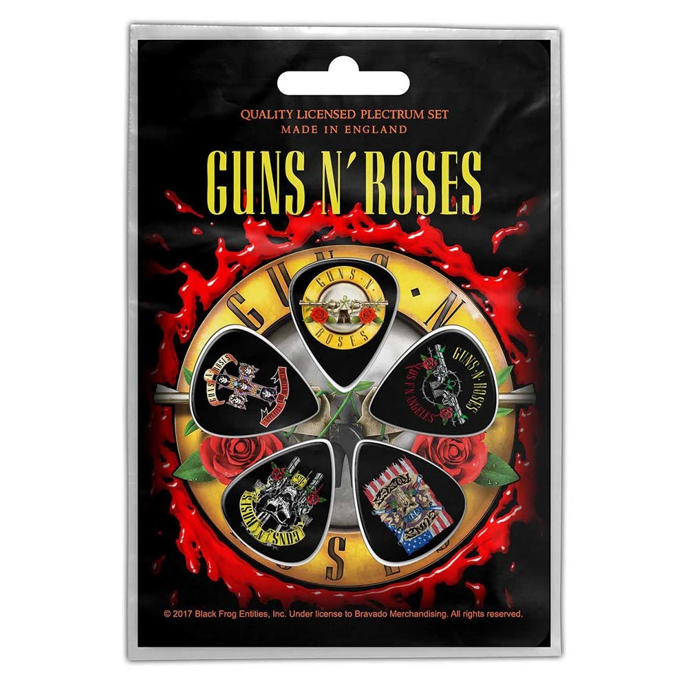 GUNS N' ROSES PLECTRUM PACK: BULLET LOGO 1 GUNS N' ROSES PLECTRUM PACK: BULLET LOGO