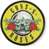 GUNS N' ROSES STANDARD PATCH: CLASSIC CIRCLE LOGO 3 GUNS N' ROSES STANDARD PATCH: CLASSIC CIRCLE LOGO -Faders Music Store guns n roses standard patch classic circle logo rock off trade 139380