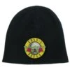 GUNS N' ROSES UNISEX BEANIE HAT: LOGO BULLET LOGO -Faders Music Store guns n roses unisex beanie hat logo bullet logo rock off trade 870648