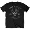 GUNS N' ROSES UNISEX T-SHIRT: 100% VOLUME -Faders Music Store guns n roses unisex t shirt 100 volume rock off trade 569568