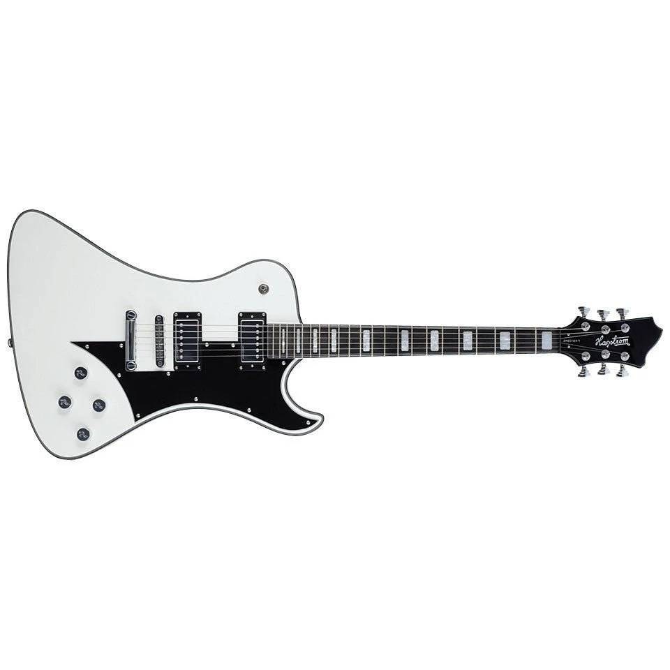 Hagstrom Fantomen Ghost Signature 6 String Electric Guitar, White 1 Hagstrom Fantomen Ghost Signature 6 String Electric Guitar, White