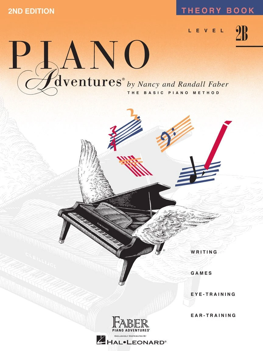 Hal Leonard Faber Piano Adventures® Piano Adventures - Level 2B - Theory Book - 2nd Edition 1 Hal Leonard Faber Piano Adventures® Piano Adventures - Level 2B - Theory Book - 2nd Edition