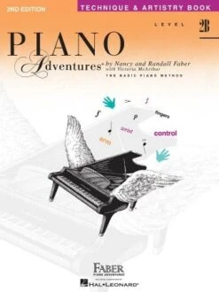 Hal Leonard Faber Piano Adventures® - Technique & Artistry Book - Level 2B - 2nd Edition