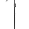 Hercules EZ Clutch Tripod Microphone Stand W/2 In 1 Hideaway Boom