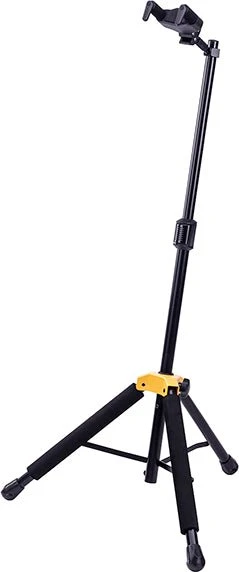 Hercules GS415B+ Auto Grip System (AGS) Single Guitar Stand W/ Foldable Yoke