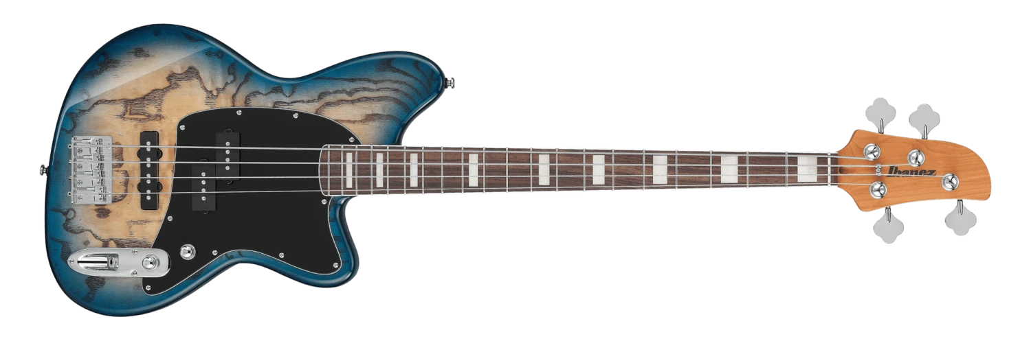 Ibanez 4-String TMB400 Talman Bass. Cosmic Blue Stardust 1 Ibanez 4-String TMB400 Talman Bass. Cosmic Blue Stardust