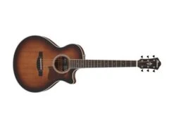 Ibanez AE240JR AE Series Acoustic Electric, Mahogany Sunburst High Gloss