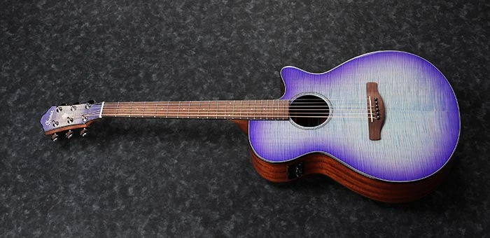 Ibanez AEG70PIH Acoustic-Electric Guitar - Purple Iris 4 Ibanez AEG70PIH Acoustic-Electric Guitar - Purple Iris - Image 4