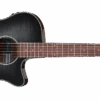 Ibanez AEG70TCH Acoustic-Electric Guitar - Transparent Charcoal Burst -Faders Music Store ibanez aeg70tch acoustic electric guitar transparent charcoal burst hoshino 881097