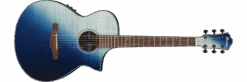 Ibanez AEWC32FM Acoustic Guitar, Indigo Sunset Fade
