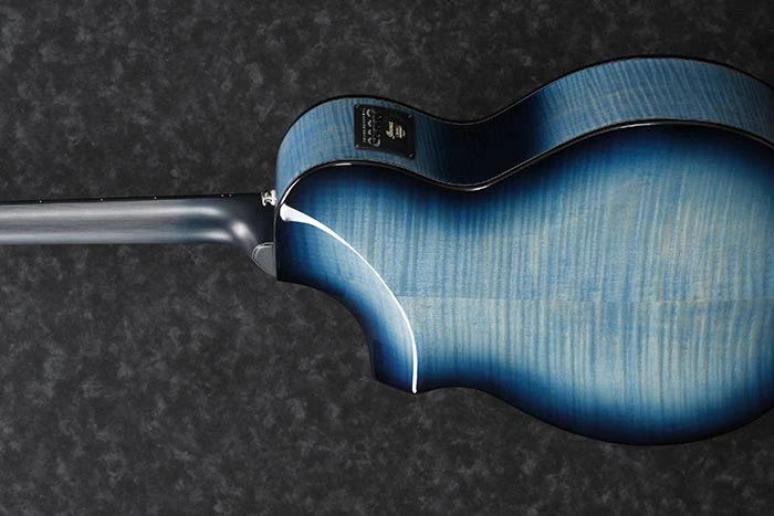 Ibanez AEWC400 Acoustic Guitar Indigo Blueburst 7 Ibanez AEWC400 Acoustic Guitar Indigo Blueburst - Image 7