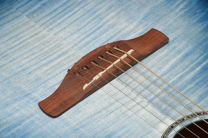 Ibanez AEWC400 Acoustic Guitar Indigo Blueburst 3 Ibanez AEWC400 Acoustic Guitar Indigo Blueburst - Image 3