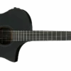 Ibanez AEWC621 Acoustic Electric Guitar, Black Out -Faders Music Store ibanez aewc621 acoustic electric guitar black out hoshino 288290