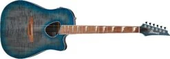 Ibanez Altstar Acoustic Electric Guitar ALT30FM, Blue Doom Burst High Gloss