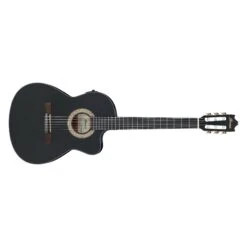 Ibanez Classical Acoustic Electric Guitar GA5MHT, Weathered Black Open Pore