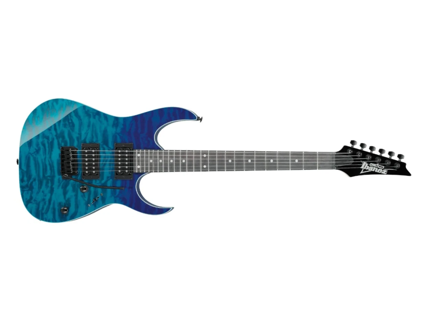Ibanez Gio RG Series 6-String Electric Guitar, Blue Gradation 1 Ibanez Gio RG Series 6-String Electric Guitar, Blue Gradation