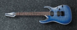 Ibanez RGA Standard RGA42FM-BLF Blue Lagoon Flat -Faders Music Store ibanez rga standard rga42fm blf blue lagoon flat hoshino 431506