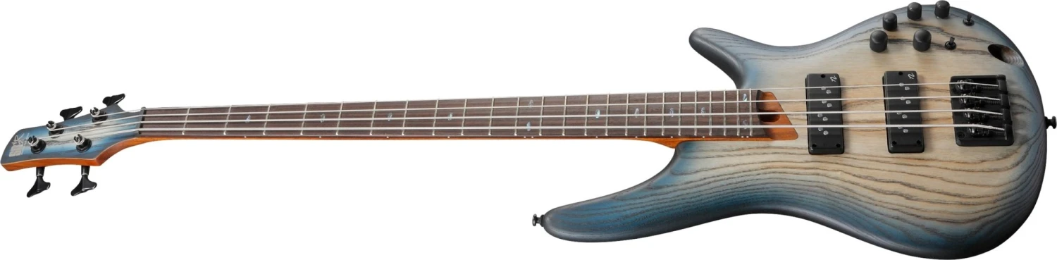 Ibanez SR Standard 4 String Bass SR600E, Cosmic Blue Starburst Flat 2 Ibanez SR Standard 4 String Bass SR600E, Cosmic Blue Starburst Flat - Image 2