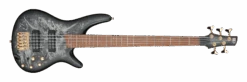 Ibanez SR305EDX 5 String Bass Guitar, Black Ice Frozen Matte