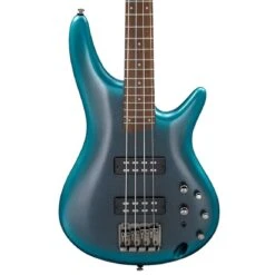 Ibanez Standard SR300E 4-String Bass Guitar, Cerulean Aura Burst -Faders Music Store ibanez standard sr300e 4 string bass guitar cerulean aura burst hoshino 575705