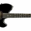 Ibanez TCY10EBK Talman Acoustic Guitar, Black High Gloss -Faders Music Store ibanez tcy10ebk talman acoustic guitar black high gloss hoshino 475614