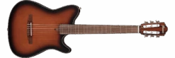 Ibanez Thinline Nylon Acoustic-Electric Guitar, Brown Sunburst