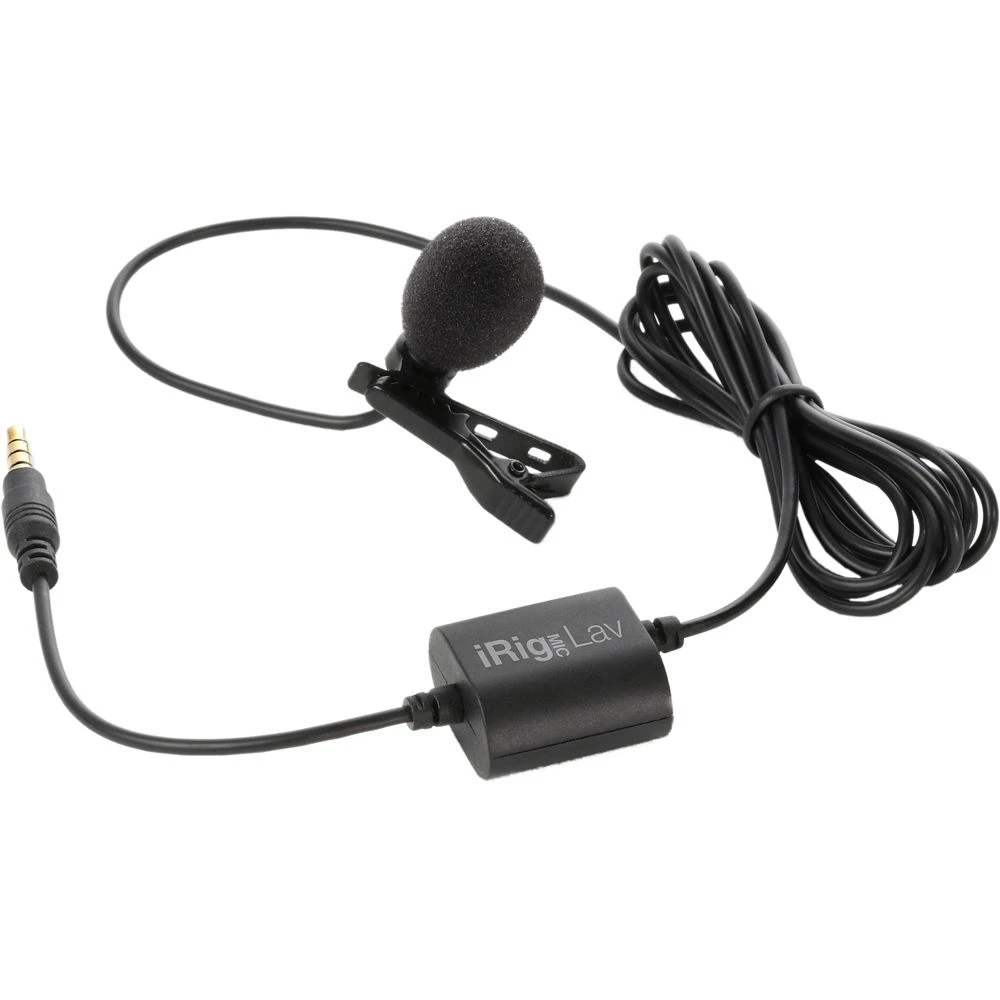 IRig Mic Lav Lavalier Microphone For Smartphones And Tablets 1 IRig Mic Lav Lavalier Microphone For Smartphones And Tablets