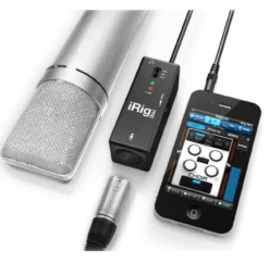 IRig Pre XLR Microphone Interface For IOS And Android -Faders Music Store irig pre xlr microphone interface for ios and android hal leonard 395921