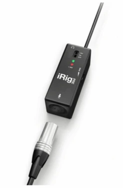 IRig Pre XLR Microphone Interface For IOS And Android -Faders Music Store irig pre xlr microphone interface for ios and android hal leonard 486677