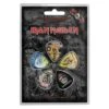 IRON MAIDEN PLECTRUM PACK: THE FACES OF EDDIE 3 IRON MAIDEN PLECTRUM PACK: THE FACES OF EDDIE -Faders Music Store iron maiden plectrum pack the faces of eddie rock off trade 846883
