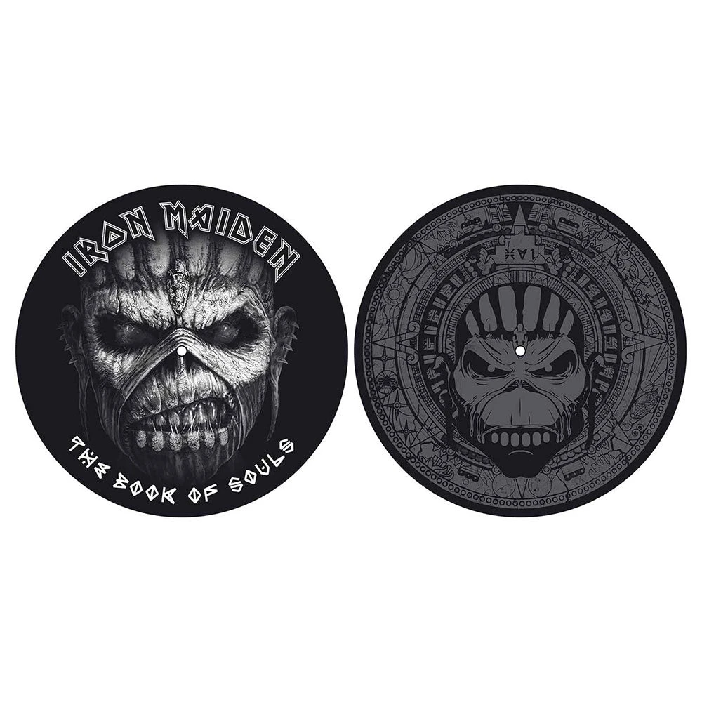 IRON MAIDEN TURNTABLE SLIPMAT SET: THE BOOK OF SOULS (RETAIL PACK) 1 IRON MAIDEN TURNTABLE SLIPMAT SET: THE BOOK OF SOULS (RETAIL PACK)
