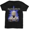 IRON MAIDEN UNISEX TEE: POWERSLAVE MUMMY -Faders Music Store iron maiden unisex tee powerslave mummy rock off trade 706053
