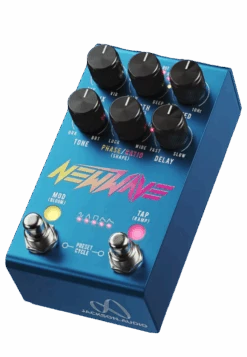 Jackson Audio New Wave Chorus/Vibrato Pedal -Faders Music Store jackson audio new wave chorusvibrato pedal sfm 777541