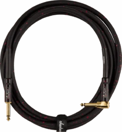 Jackson® High Performance Cable, Black And Red -Faders Music Store jackson high performance cable black and red fmic 371322