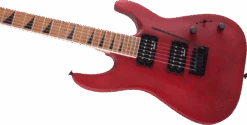 Jackson JS Series Dinky® Arch Top JS24 DKAM, Caramelized Maple Fingerboard, Red Stain 9 Jackson JS Series Dinky® Arch Top JS24 DKAM, Caramelized Maple Fingerboard, Red Stain -Faders Music Store jackson js series dinky arch top js24 dkam caramelized maple fingerboard red stain fmic 152937